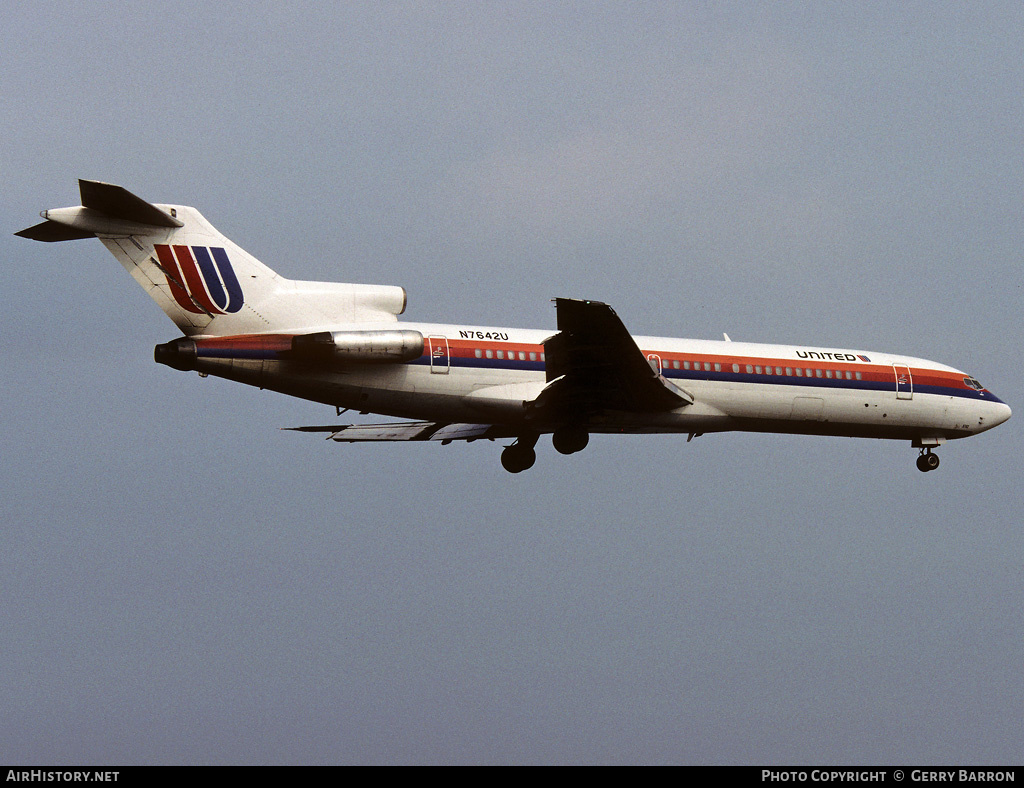 Aircraft Photo of N7642U | Boeing 727-222 | United Airlines | AirHistory.net #129157