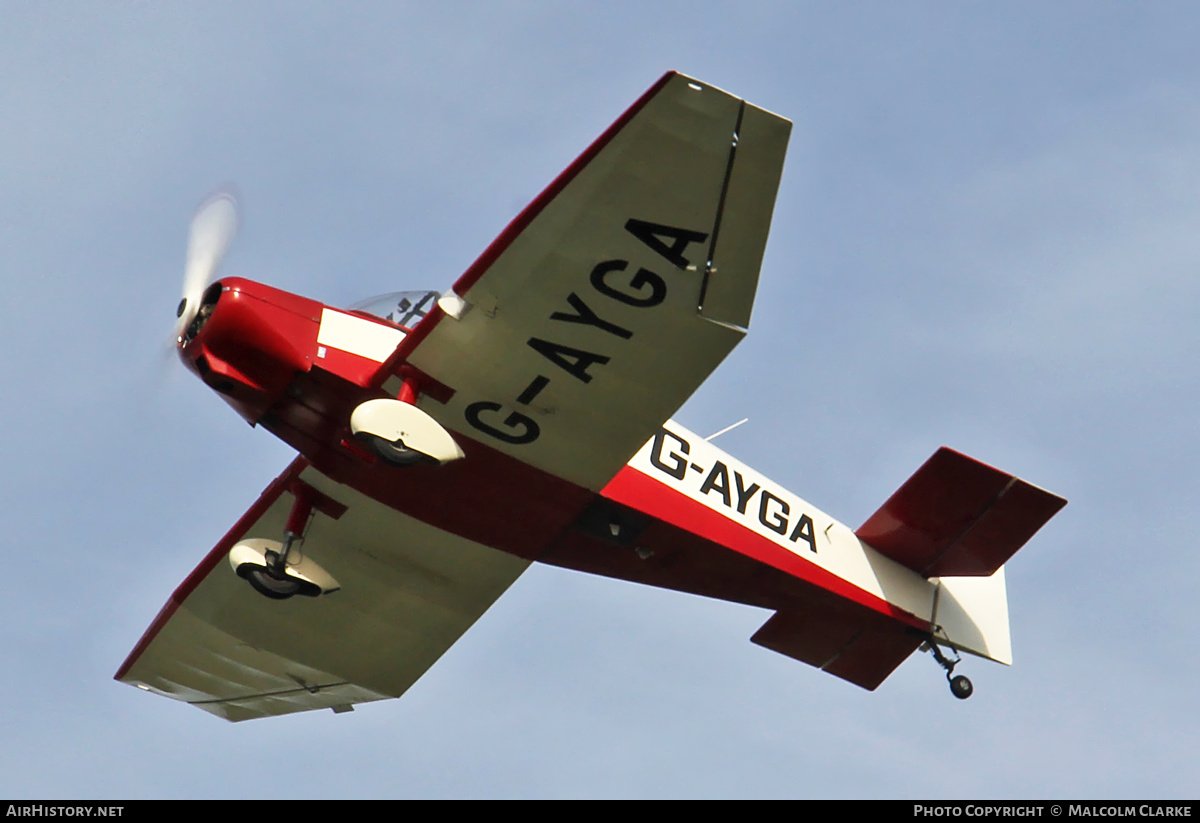 Aircraft Photo of G-AYGA | SAN Jodel D-117 | AirHistory.net #129166