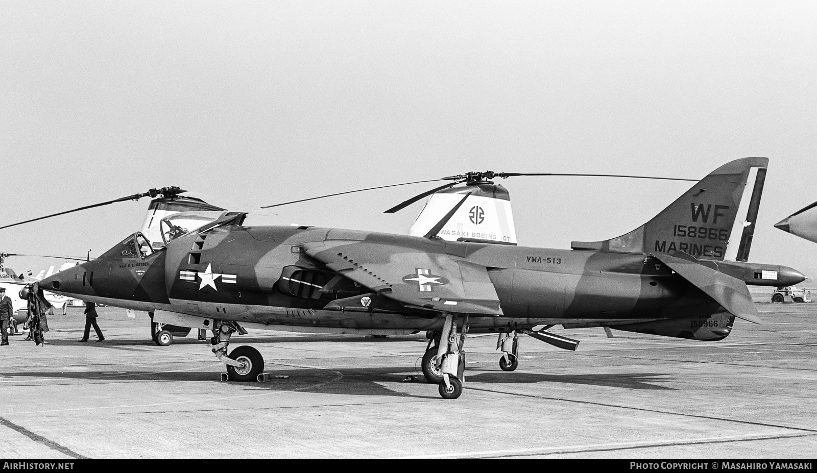 Aircraft Photo of 158966 | Hawker Siddeley AV-8C Harrier | USA - Marines | AirHistory.net #129167