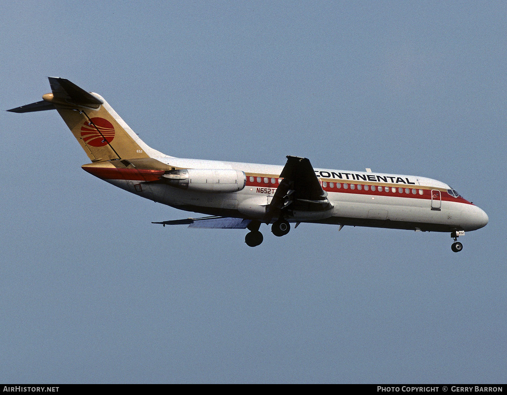 Aircraft Photo of N652TX | Douglas DC-9-14 | Continental Airlines | AirHistory.net #129180