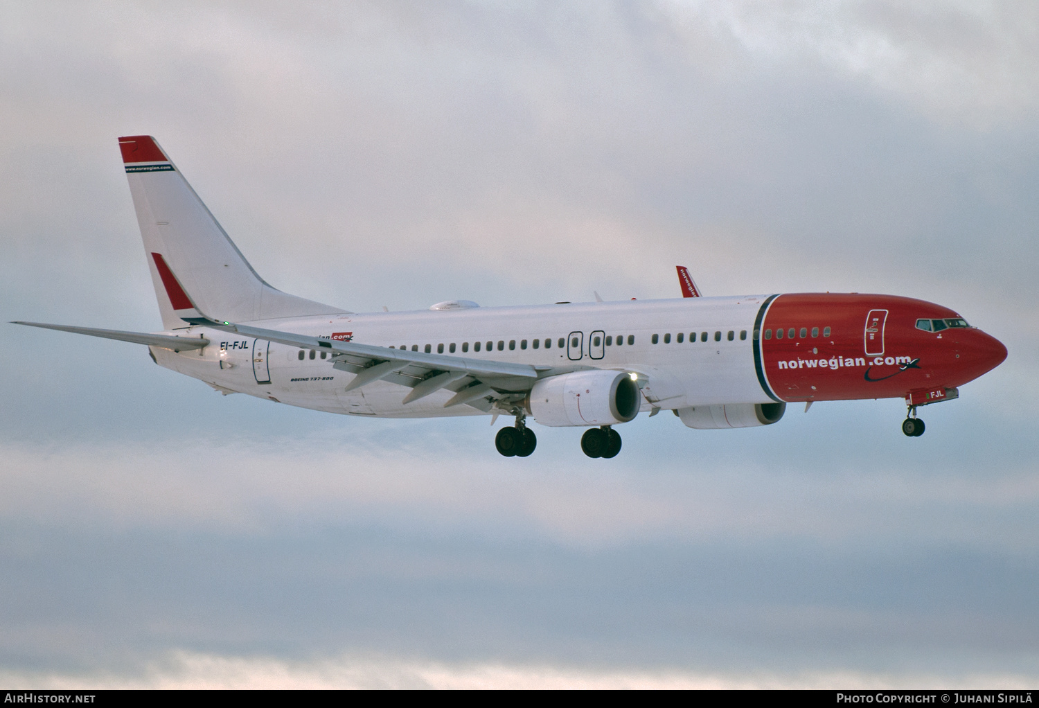 Aircraft Photo of EI-FJL | Boeing 737-8JP | Norwegian | AirHistory.net #129192