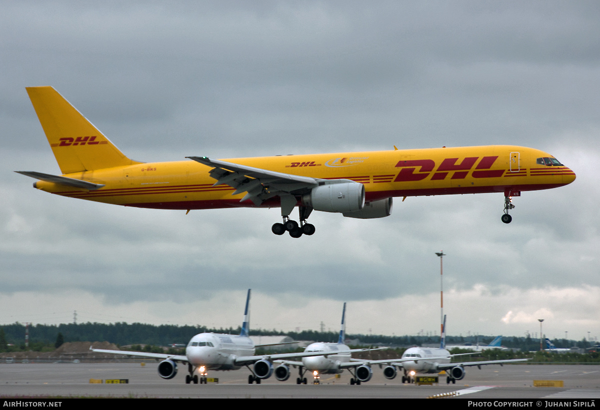 Aircraft Photo of G-BIKS | Boeing 757-236/SF | DHL International | AirHistory.net #129203