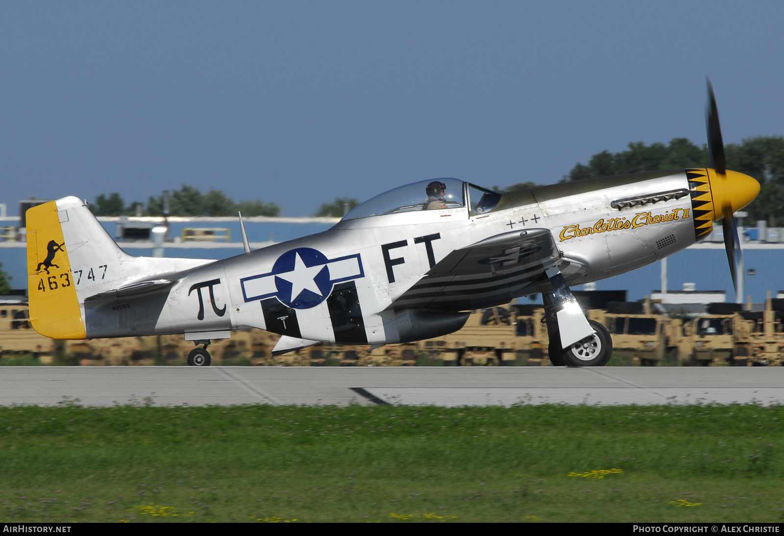 Aircraft Photo of N251CS / 463747 | North American P-51D Mustang | USA - Air Force | AirHistory.net #129204