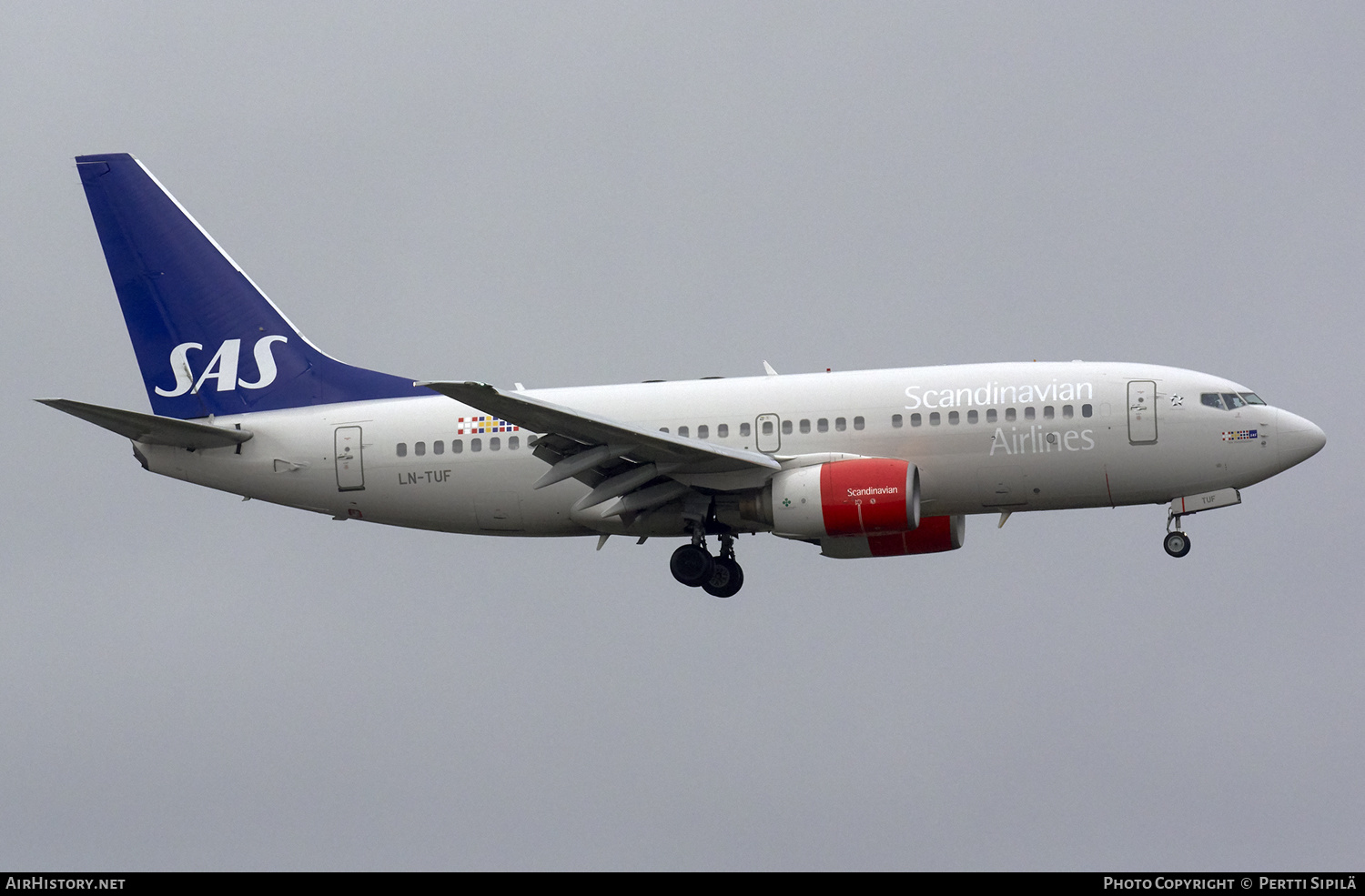 Aircraft Photo of LN-TUF | Boeing 737-705 | Scandinavian Airlines - SAS | AirHistory.net #129214