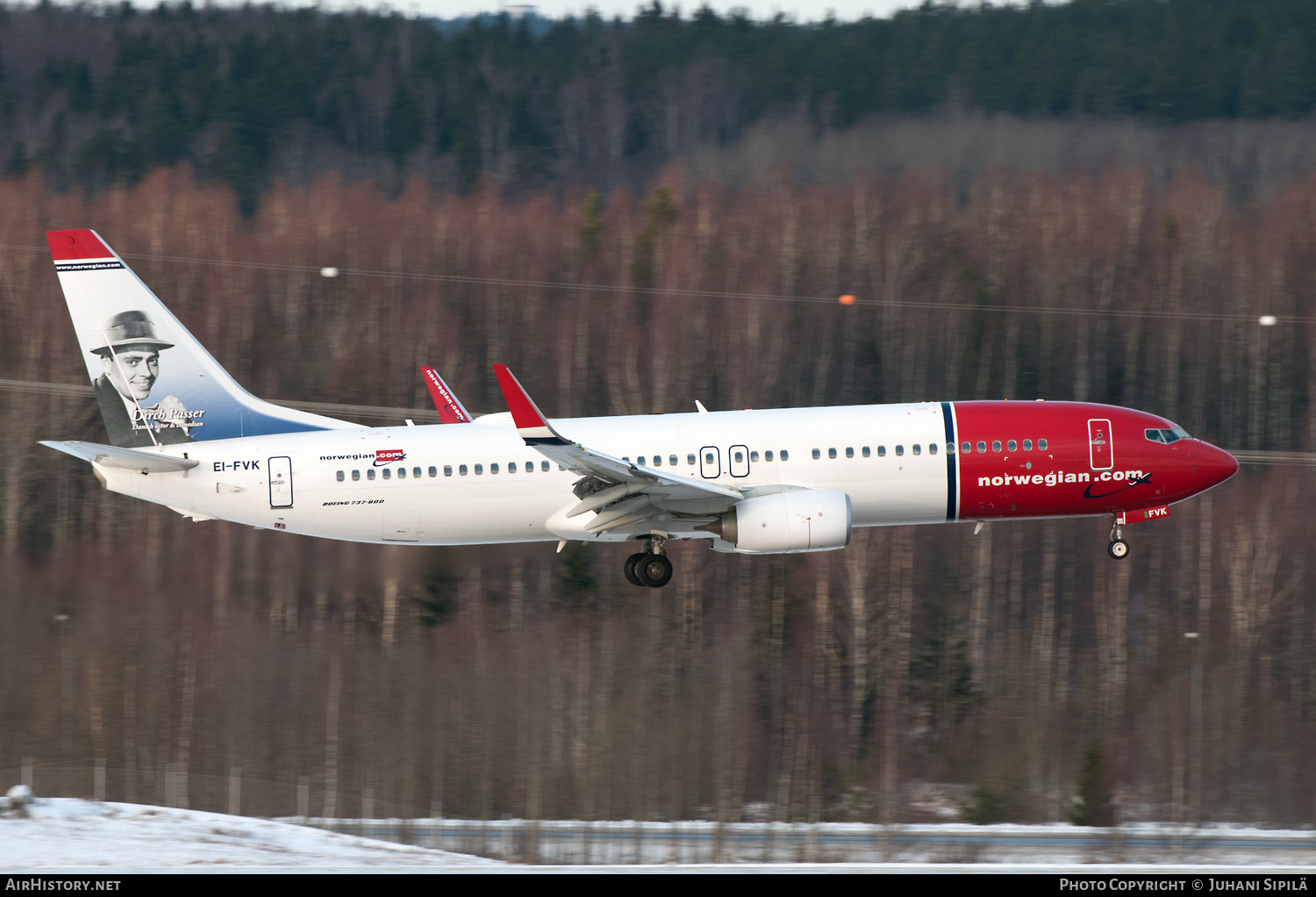 Aircraft Photo of EI-FVK | Boeing 737-8JP | Norwegian | AirHistory.net #129215