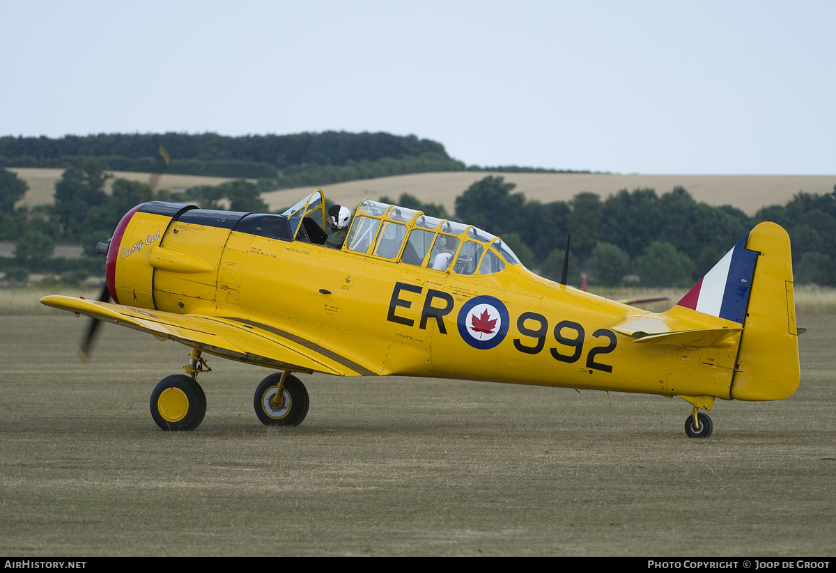 Aircraft Photo of G-BDAM | North American AT-16 Harvard IIB | Canada - Air Force | AirHistory.net #129221