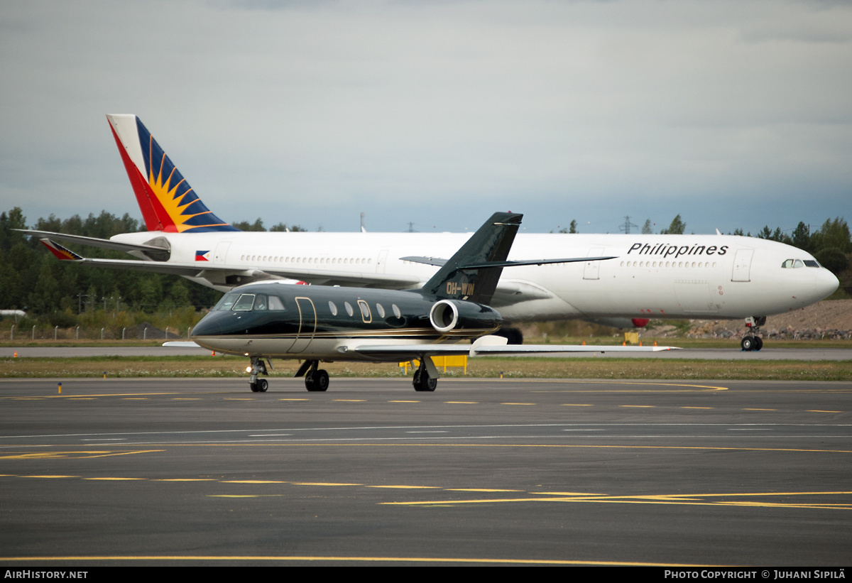 Aircraft Photo of OH-WIN | Dassault Falcon 20F-5 | AirHistory.net #129222