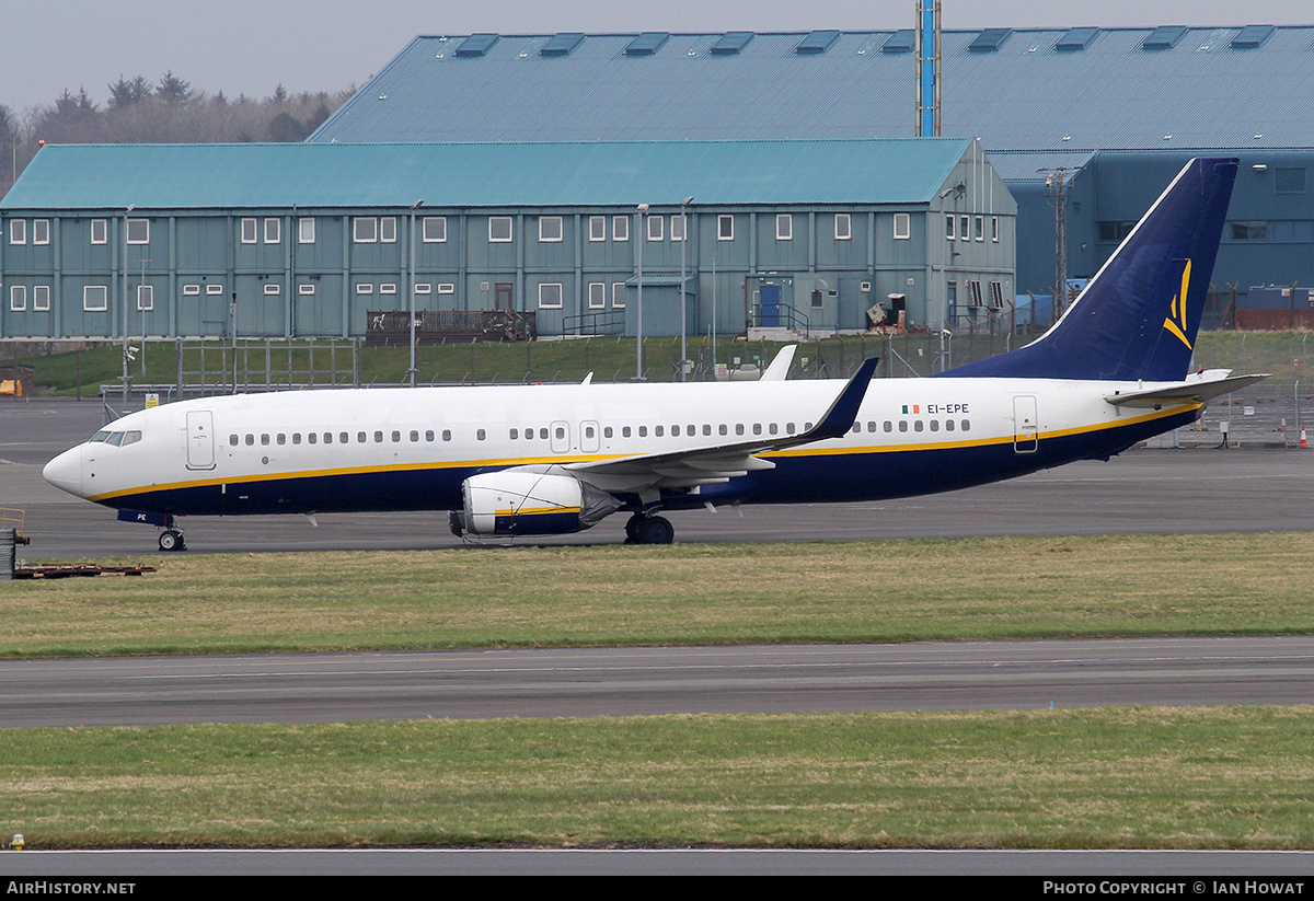 Aircraft Photo of EI-EPE | Boeing 737-8AS | Ryanair | AirHistory.net #129228