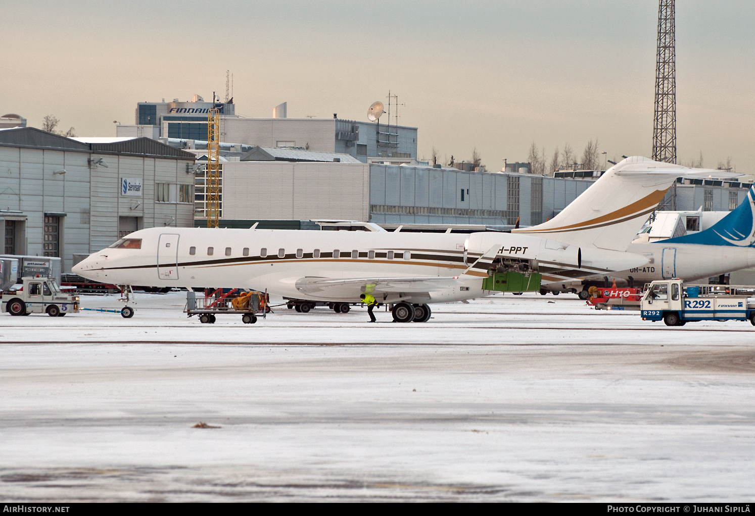 Aircraft Photo of OH-PPT | Bombardier Global Express XRS (BD-700-1A10) | AirHistory.net #129233