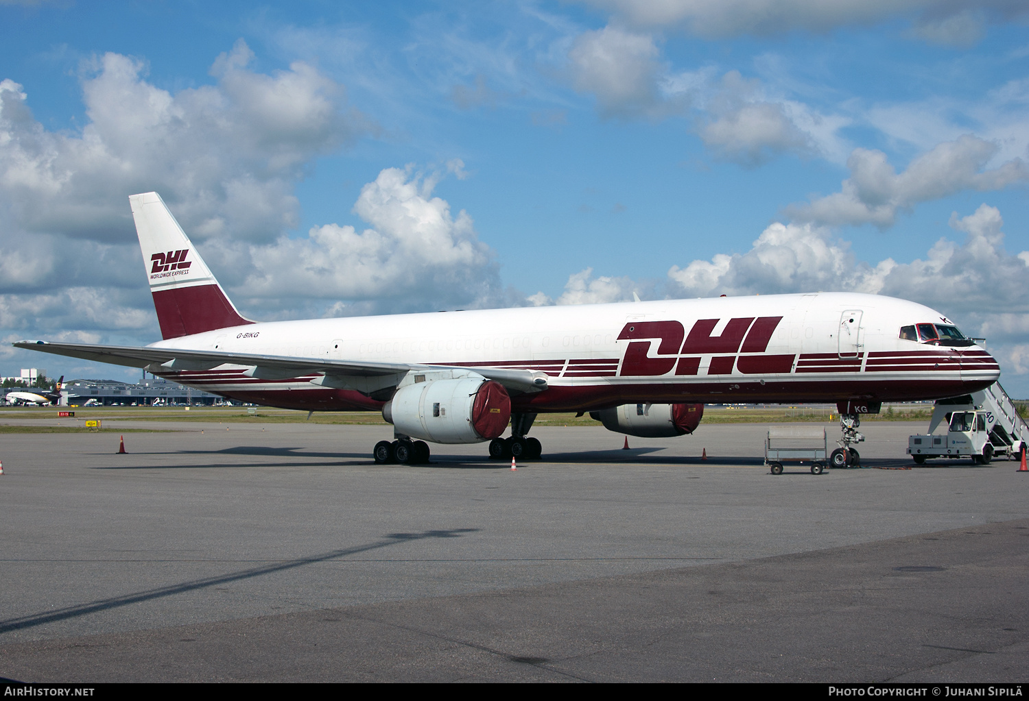 Aircraft Photo of G-BIKG | Boeing 757-236/SF | DHL Worldwide Express | AirHistory.net #129260