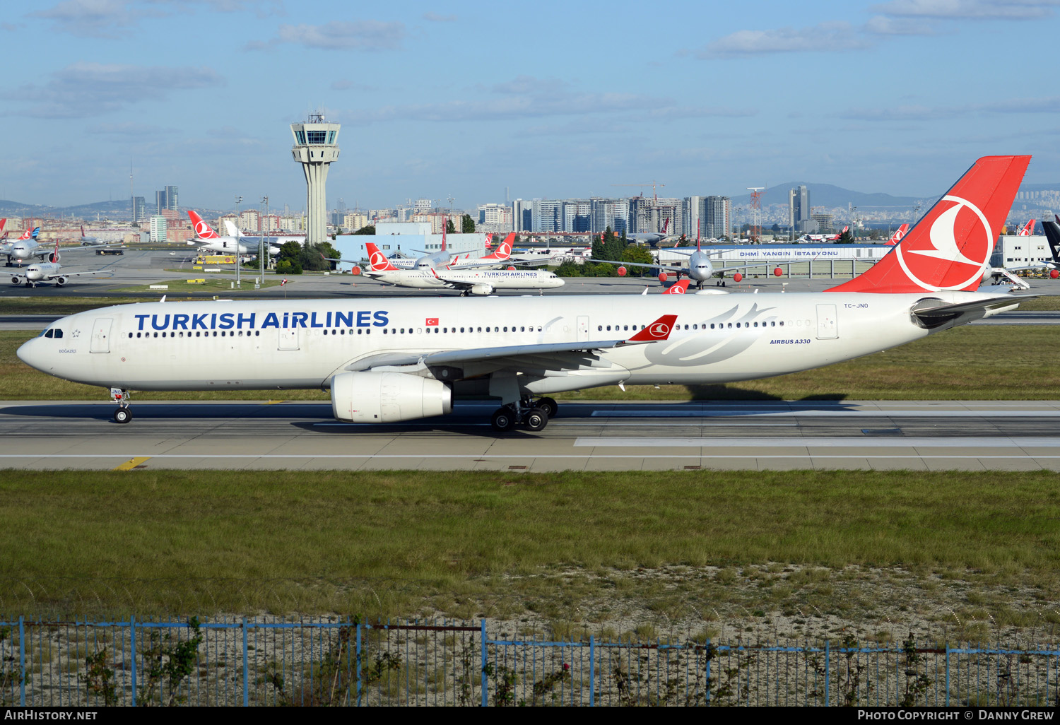 Aircraft Photo of TC-JNO | Airbus A330-343E | Turkish Airlines | AirHistory.net #129263