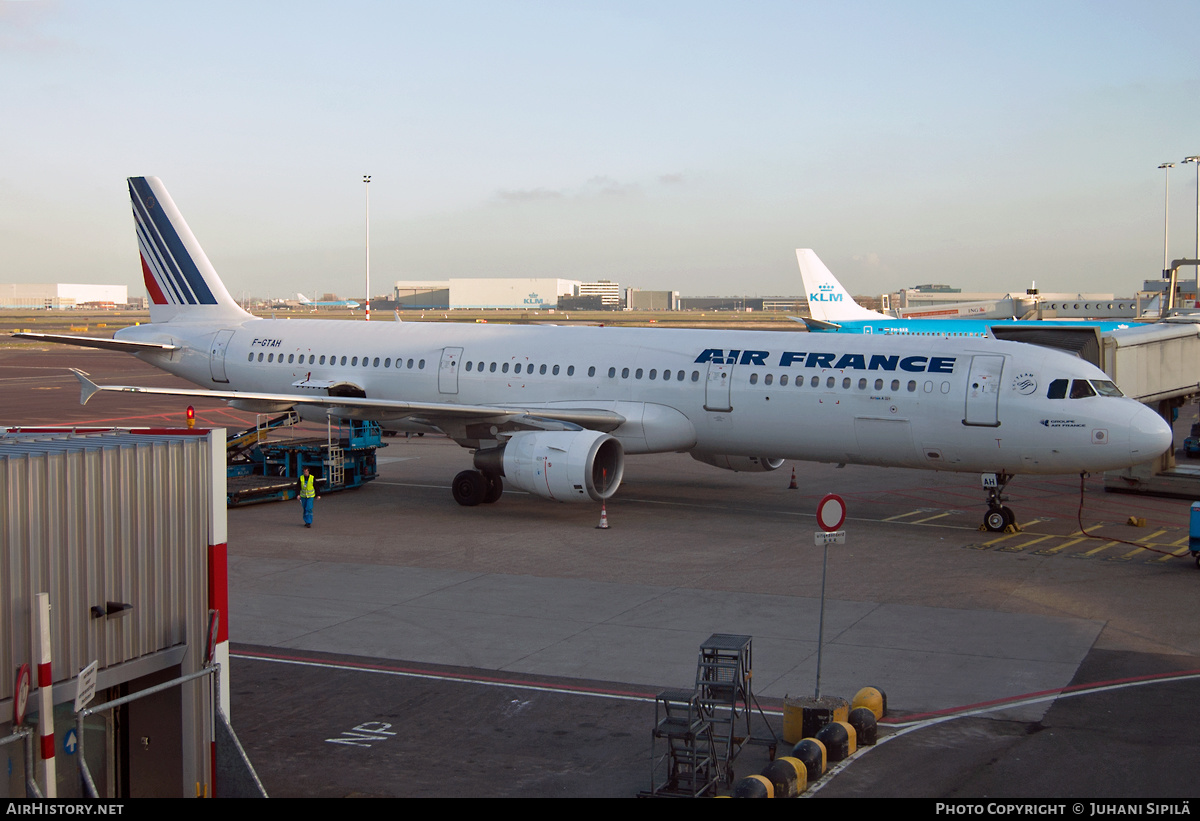 Aircraft Photo of F-GTAH | Airbus A321-211 | Air France | AirHistory.net #129266