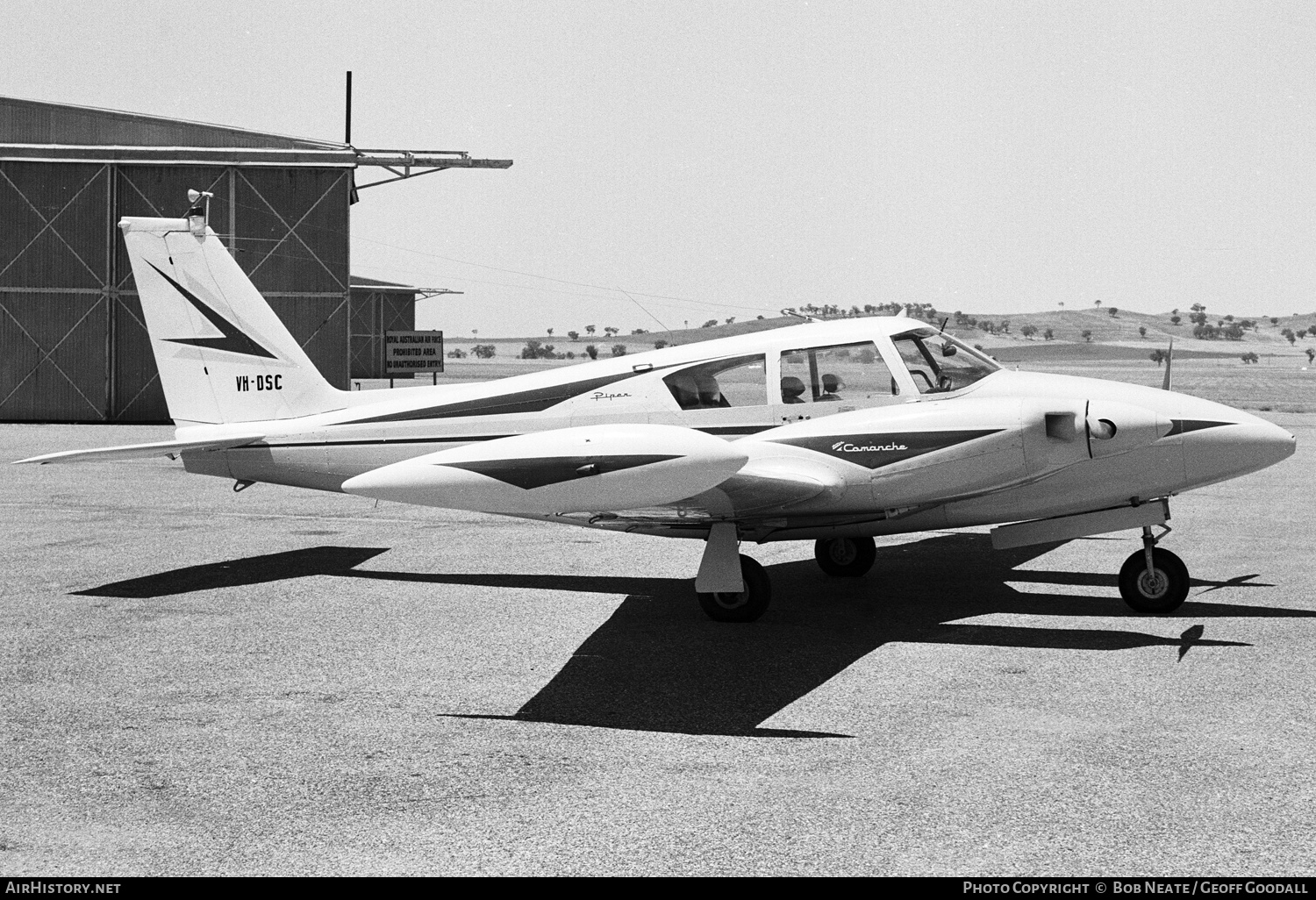 Aircraft Photo of VH-DSC | Piper PA-30-160 Twin Comanche | AirHistory.net #129284