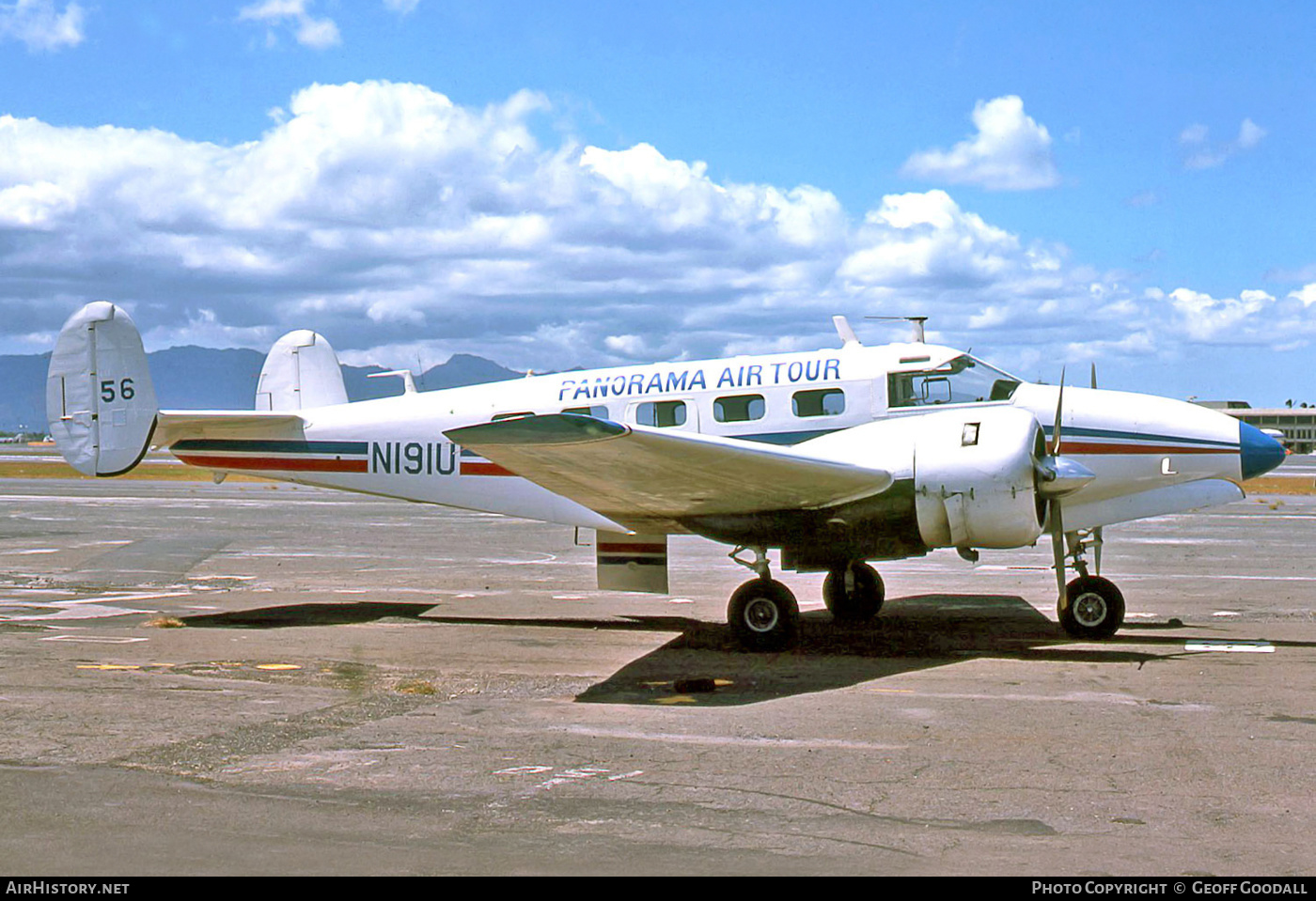 Aircraft Photo of N191U | Beech D18S/Tri-Gear | Panorama Air Tour | AirHistory.net #129299