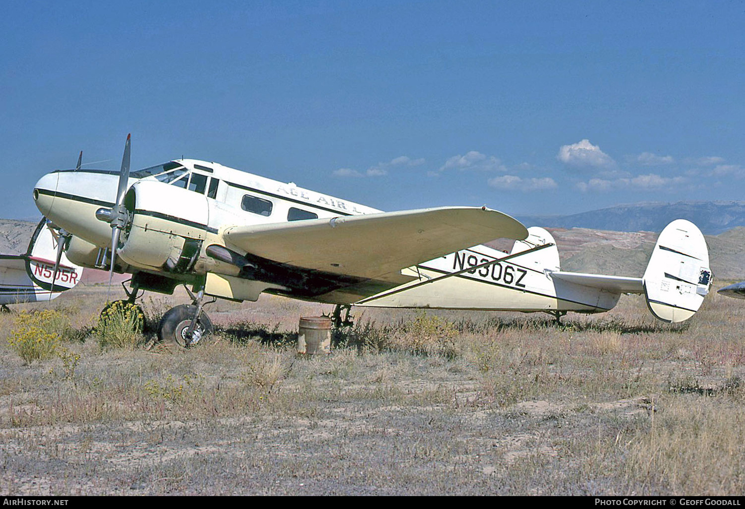 Aircraft Photo of N9306Z | Beech C-45G Expeditor | Sage Airlines | AirHistory.net #129301