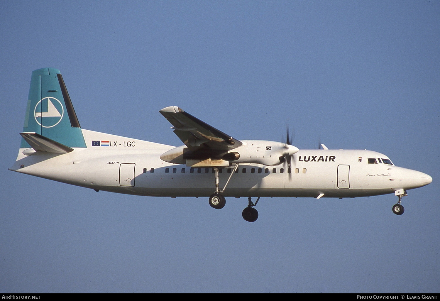 Aircraft Photo of LX-LGC | Fokker 50 | Luxair | AirHistory.net #129305