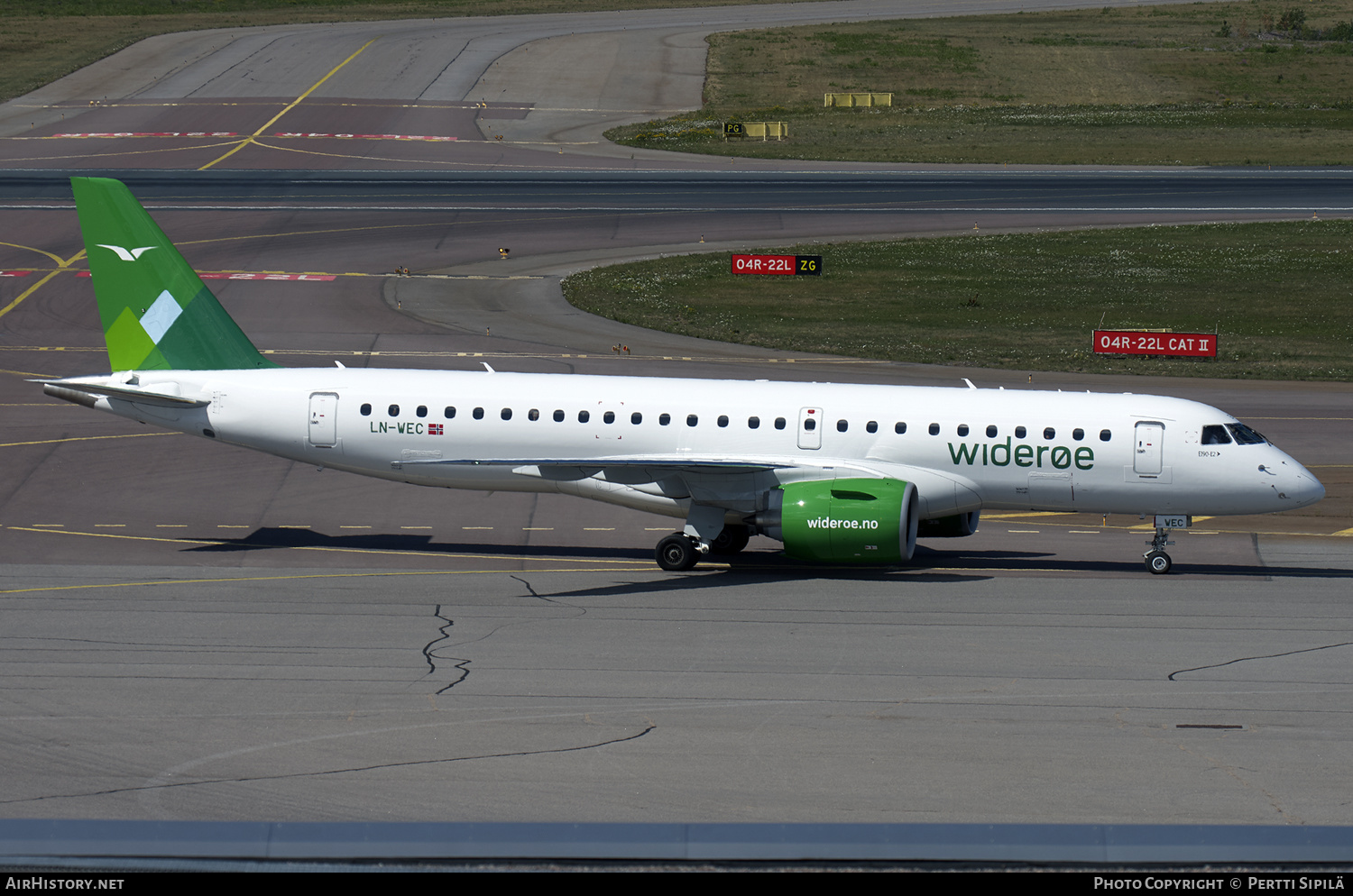 Aircraft Photo of LN-WEC | Embraer 190-E2 (ERJ-190-300) | Widerøe | AirHistory.net #129318