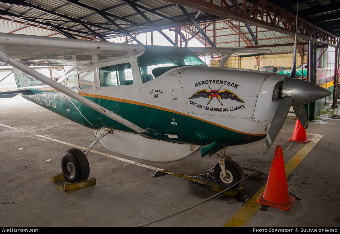 Aircraft Photo of HC-CFJ | Cessna U206F Stationair | Aerotsentsak - Nacionalidad Achuar del Ecuador | AirHistory.net #129326