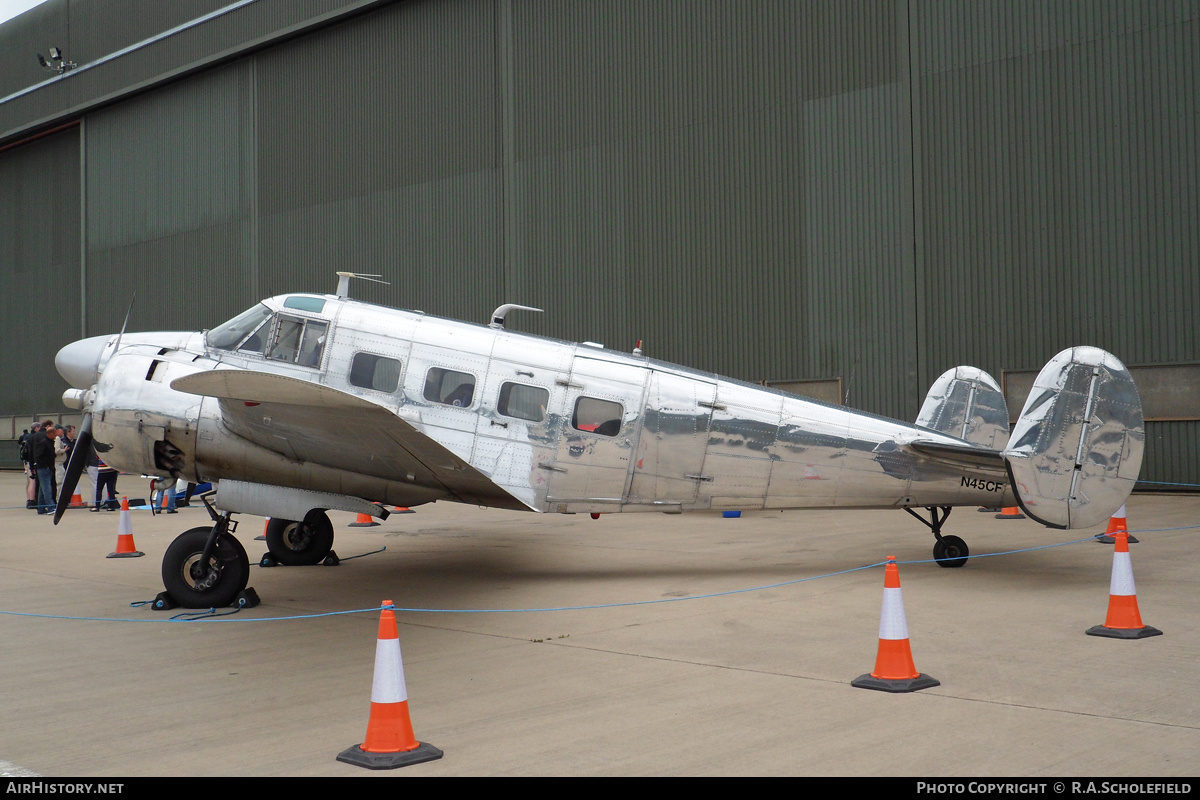 Aircraft Photo of N45CF | Beech G18S | AirHistory.net #129341