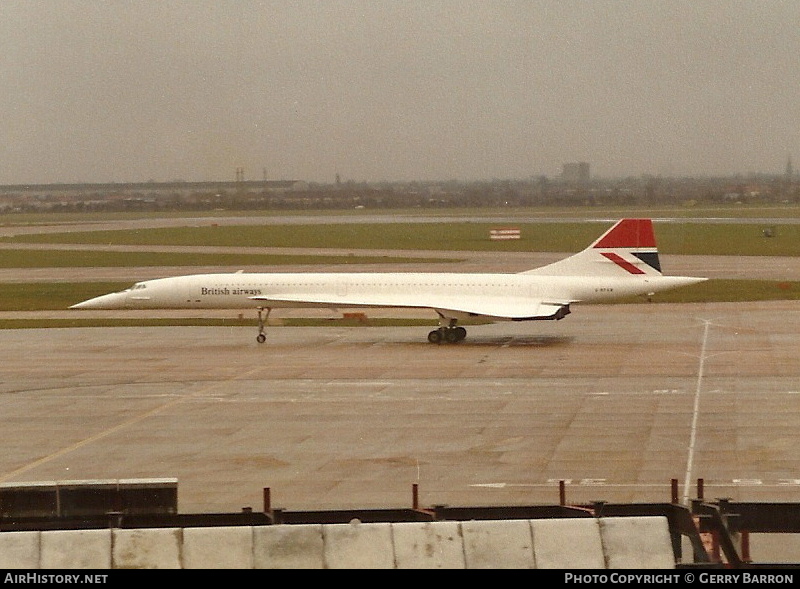Aircraft Photo of G-BFKW | Aerospatiale-British Aerospace Concorde 102 | British Airways | AirHistory.net #129359