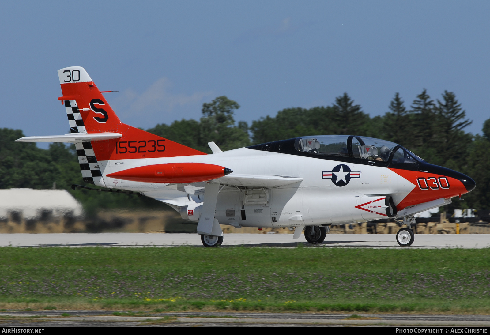 Aircraft Photo of N27WS / 155235 | North American T-2B Buckeye | USA - Navy | AirHistory.net #129365