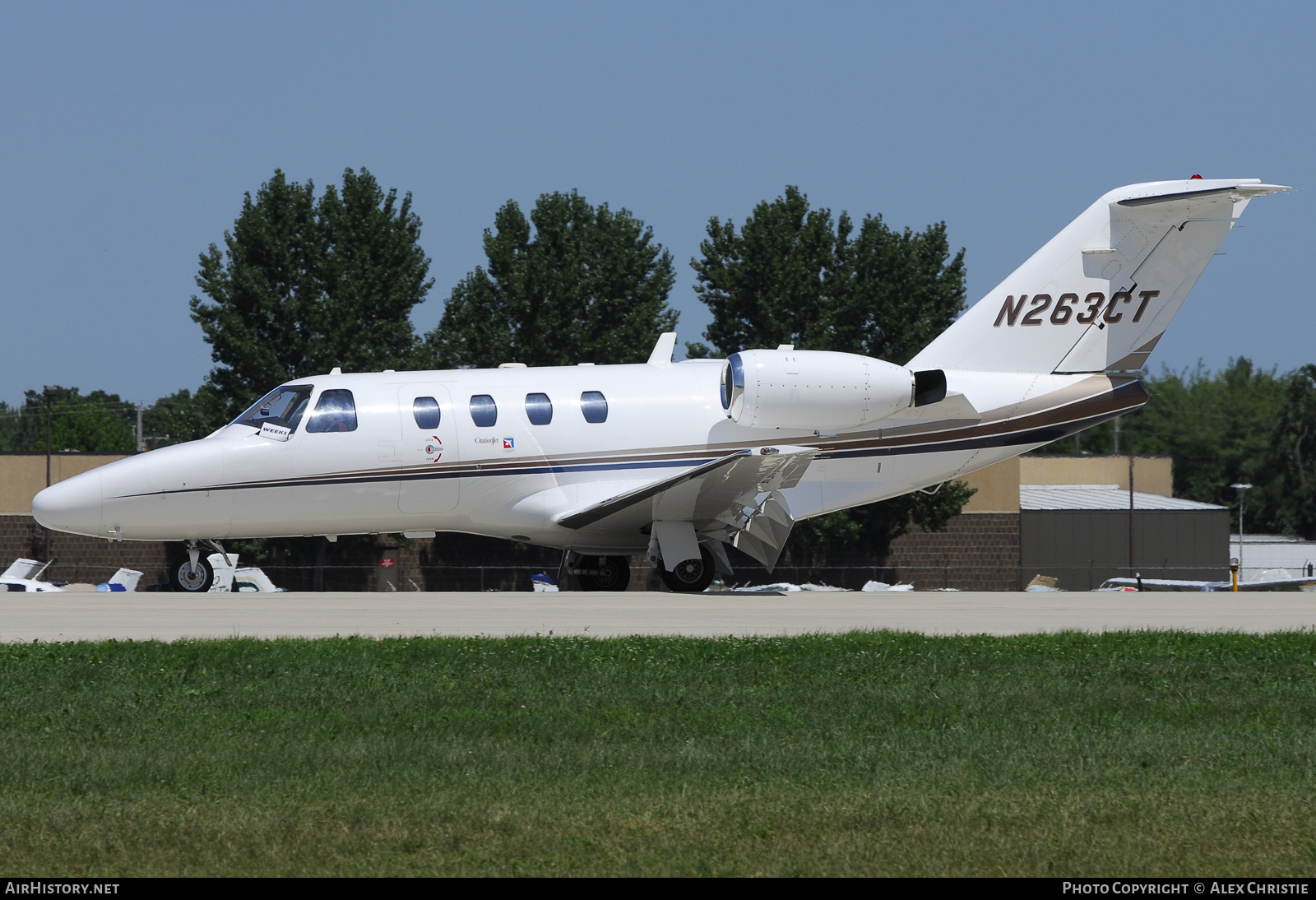 Aircraft Photo of N263CT | Cessna 525 CitationJet | AirHistory.net #129394