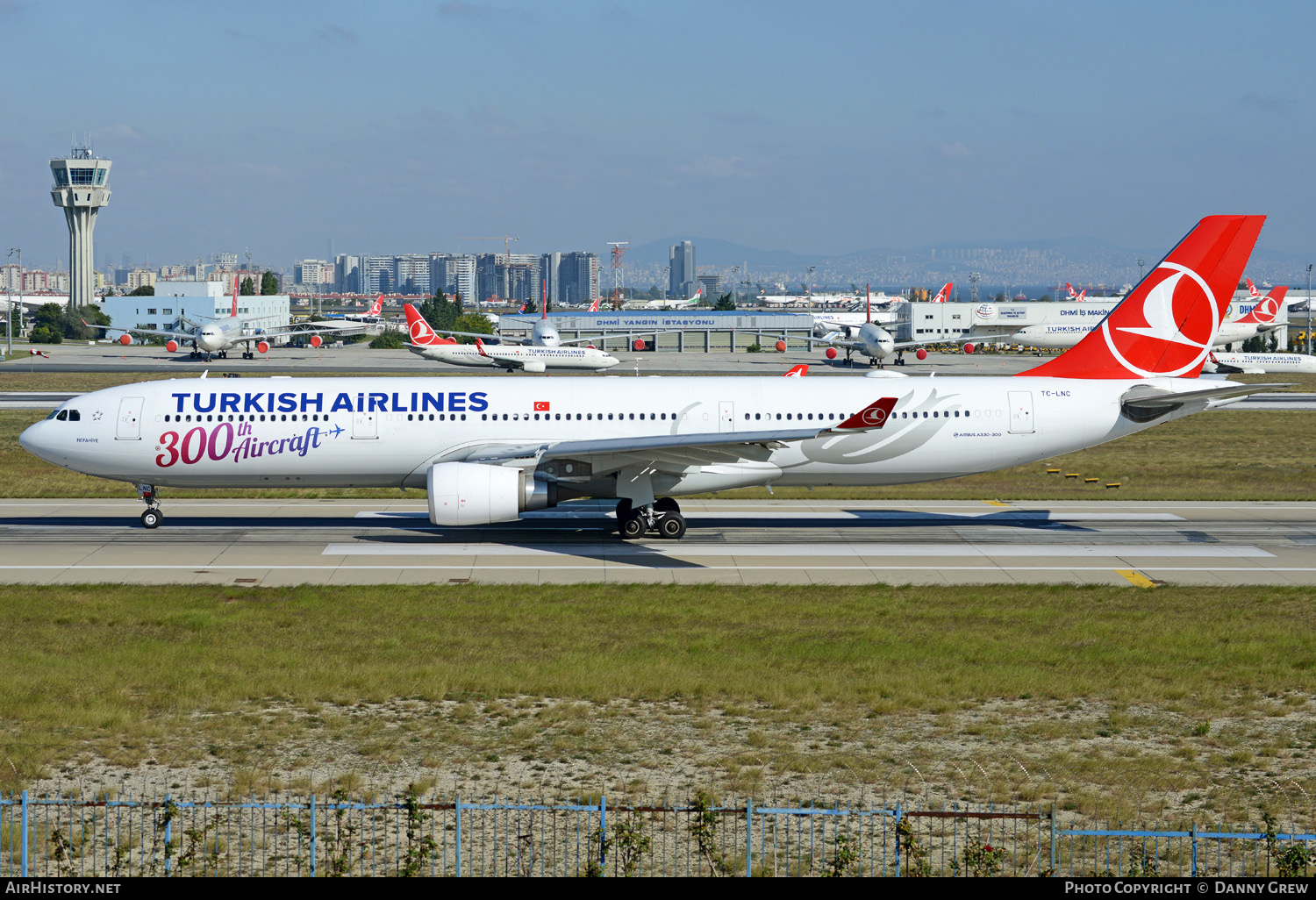 Aircraft Photo of TC-LNC | Airbus A330-303 | Turkish Airlines | AirHistory.net #129406