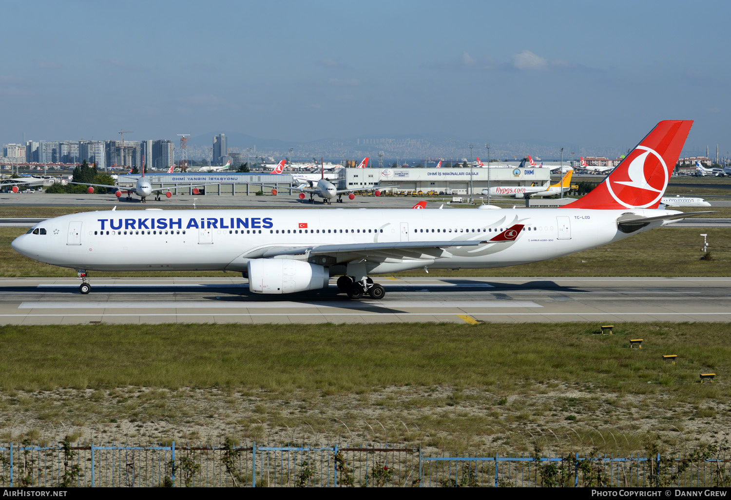 Aircraft Photo of TC-LOD | Airbus A330-343E | Turkish Airlines | AirHistory.net #129420