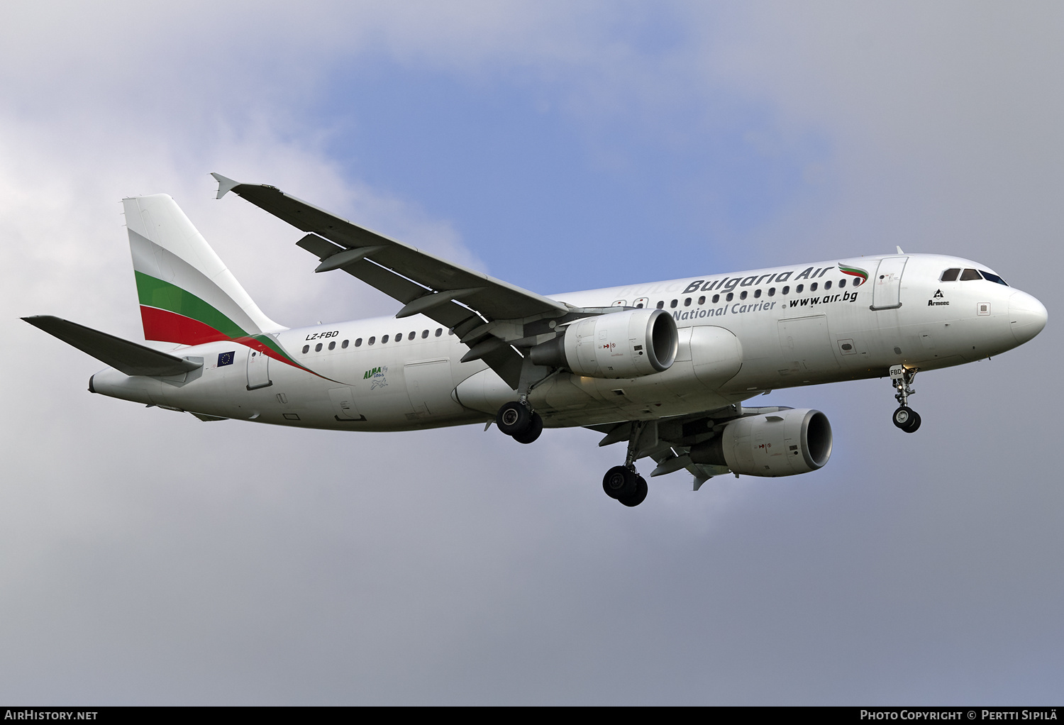 Aircraft Photo of LZ-FBD | Airbus A320-214 | Bulgaria Air | AirHistory.net #129421