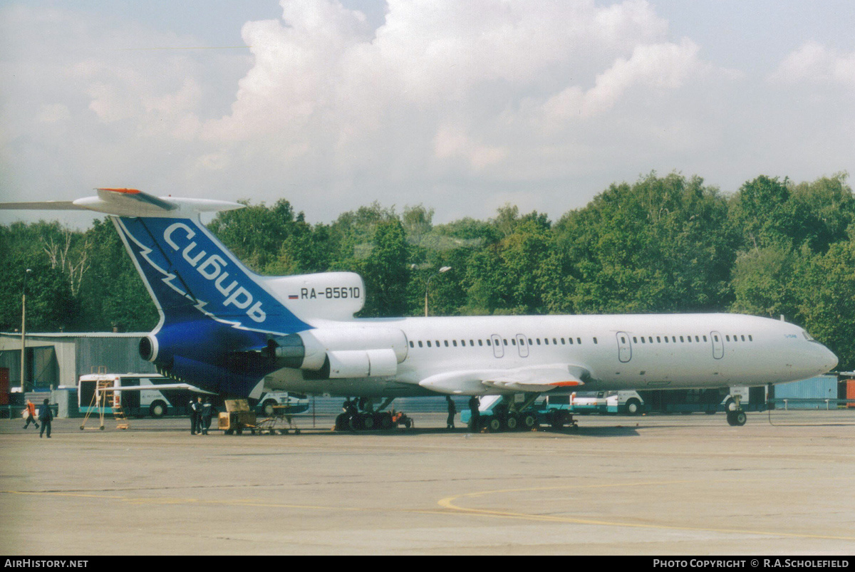 Aircraft Photo of RA-85610 | Tupolev Tu-154M | Sibir - Siberia Airlines | AirHistory.net #129424