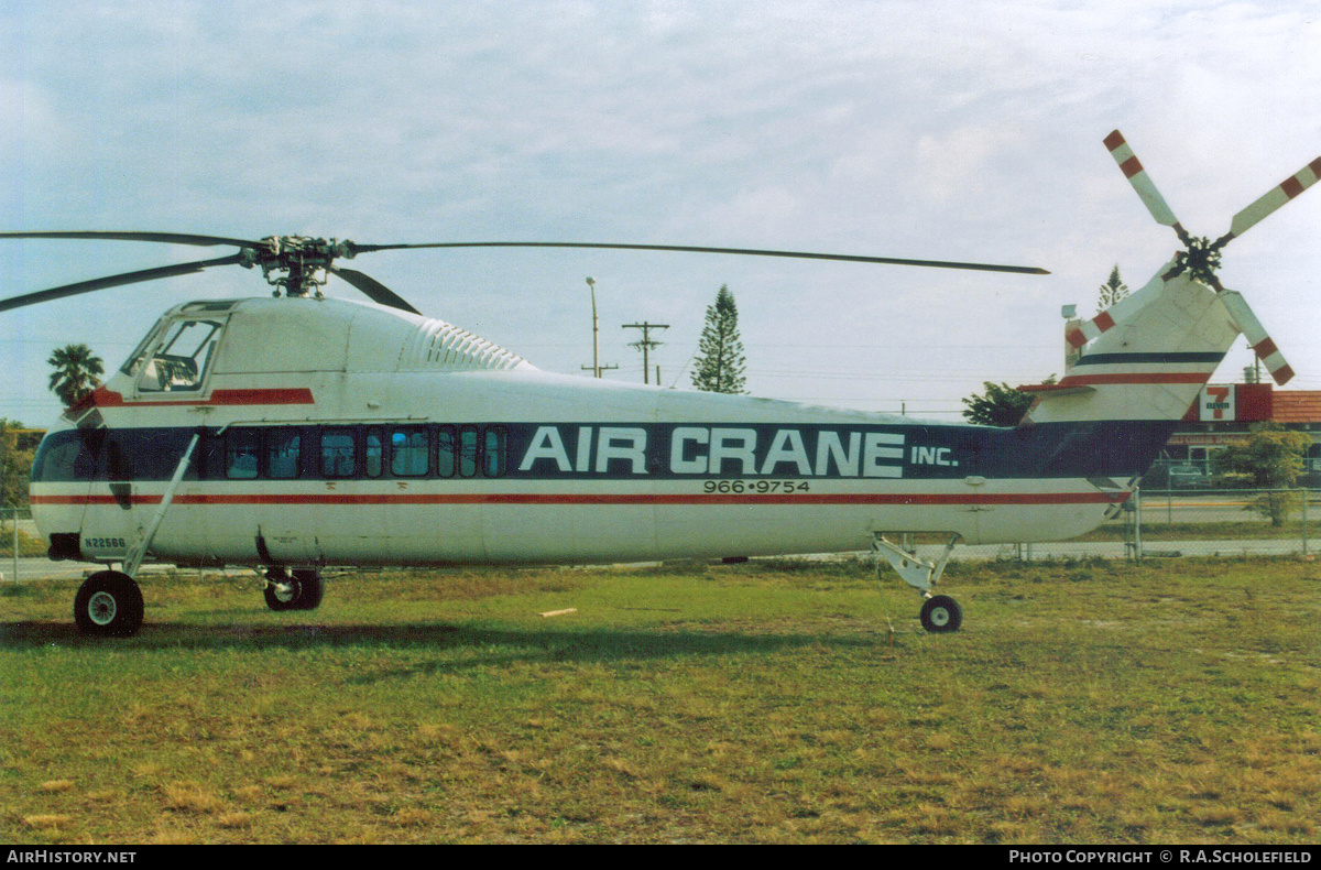 Aircraft Photo of N22566 | Sikorsky H-34A Choctaw | Air Crane | AirHistory.net #129428