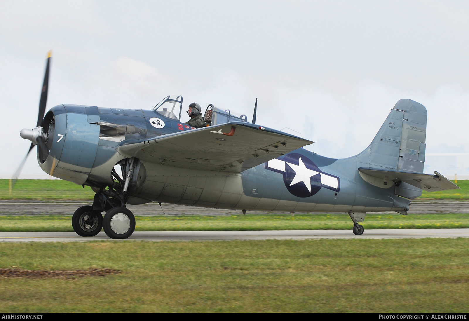 Aircraft Photo of N551TC | Grumman FM-2 Wildcat | USA - Navy | AirHistory.net #129430