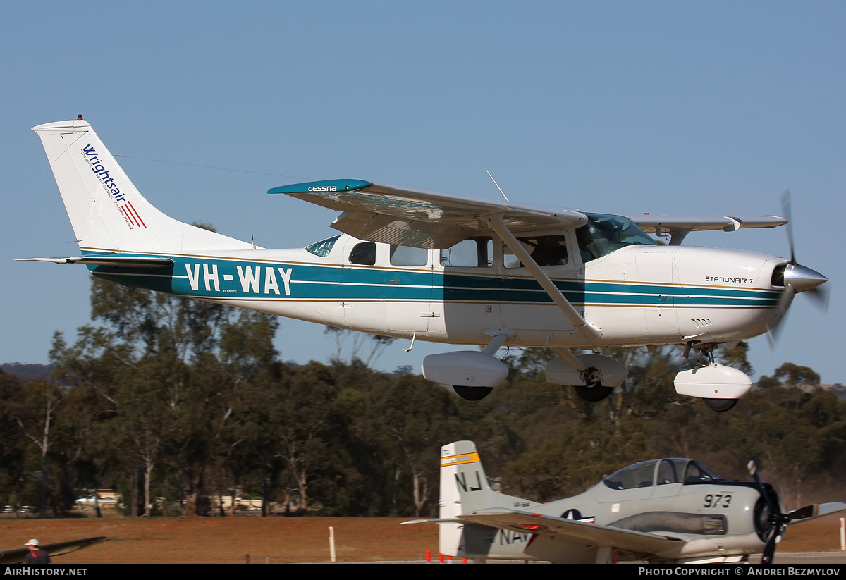 Aircraft Photo of VH-WAY | Cessna 207 Skywagon 207 | Wrightsair | AirHistory.net #129446