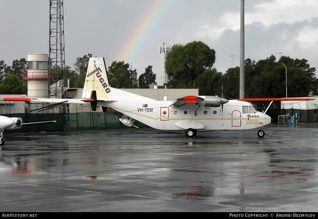 Aircraft Photo of VH-TEM | CASA C-212-200 Aviocar | Fugro Airborne Surveys | AirHistory.net #129447