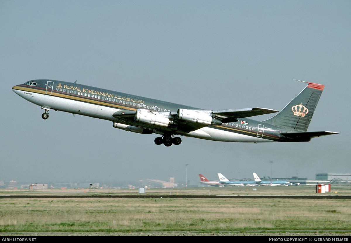 Aircraft Photo of JY-ADP | Boeing 707-3D3C | Royal Jordanian Airlines | AirHistory.net #129462