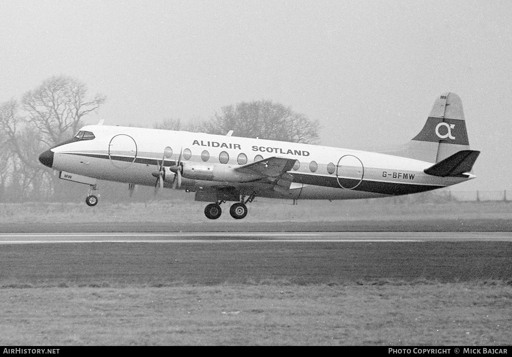 Aircraft Photo of G-BFMW | Vickers 735 Viscount | Alidair Scotland | AirHistory.net #129464