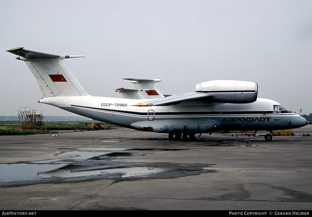 Aircraft Photo of CCCP-72960 | Antonov An-72 | Aeroflot | AirHistory.net #129466