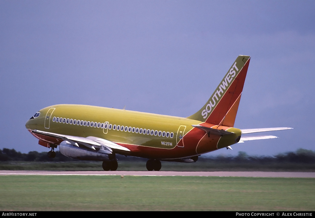 Aircraft Photo of N62SW | Boeing 737-2H4/Adv | Southwest Airlines | AirHistory.net #129473