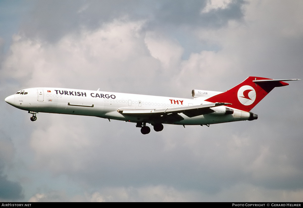 Aircraft Photo of TC-JCB | Boeing 727-2F2/Adv(F) | THY Türk Hava Yolları - Turkish Airlines Cargo | AirHistory.net #129477
