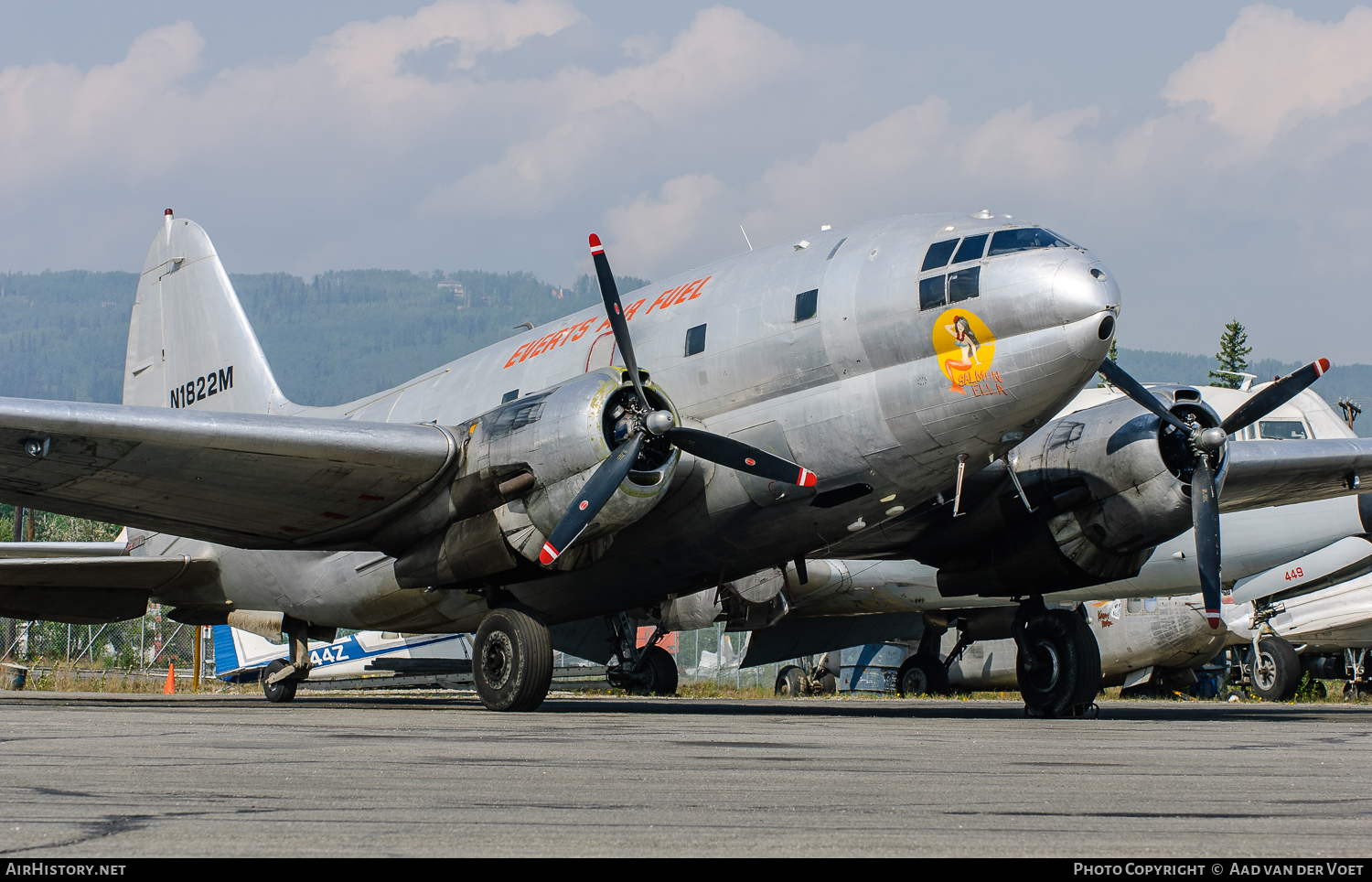 Aircraft Photo of N1822M | Curtiss C-46F Commando | Everts Air Fuel | AirHistory.net #129485