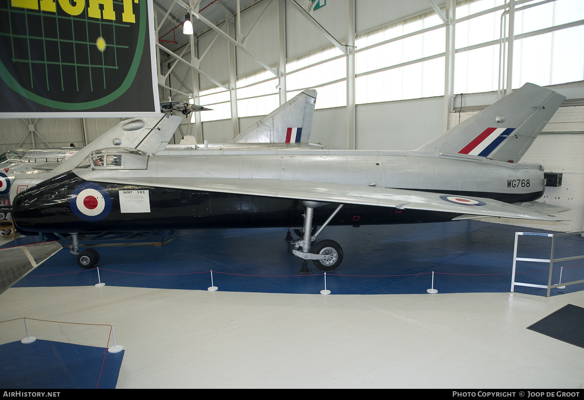 Aircraft Photo of WG768 | Short SB-5 | UK - Air Force | AirHistory.net #129490