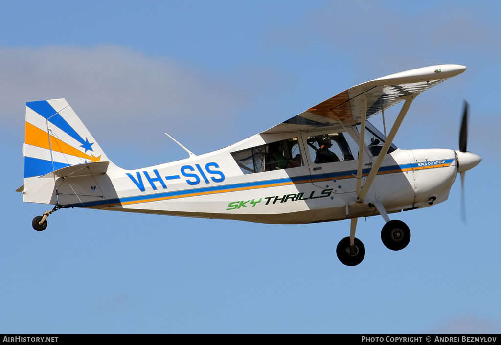 Aircraft Photo of VH-SIS | American Champion 8KCAB-180 Super Decathlon | Sky Thrills | AirHistory.net #129534
