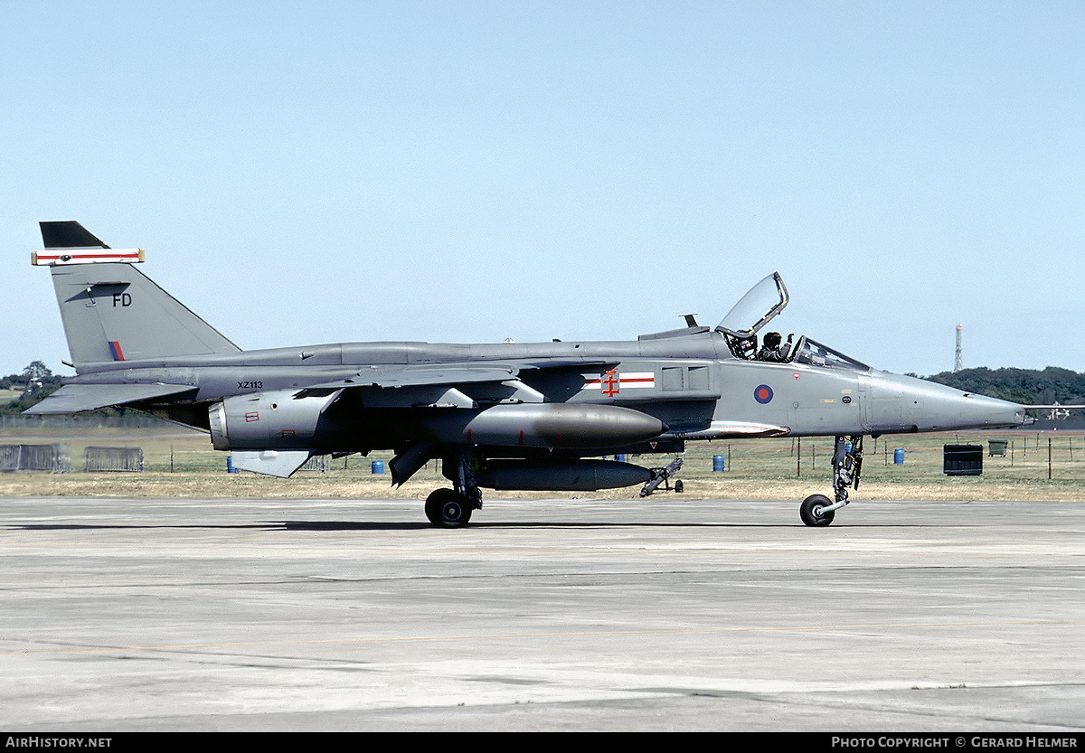 Aircraft Photo of XZ113 | Sepecat Jaguar GR3A | UK - Air Force | AirHistory.net #129544