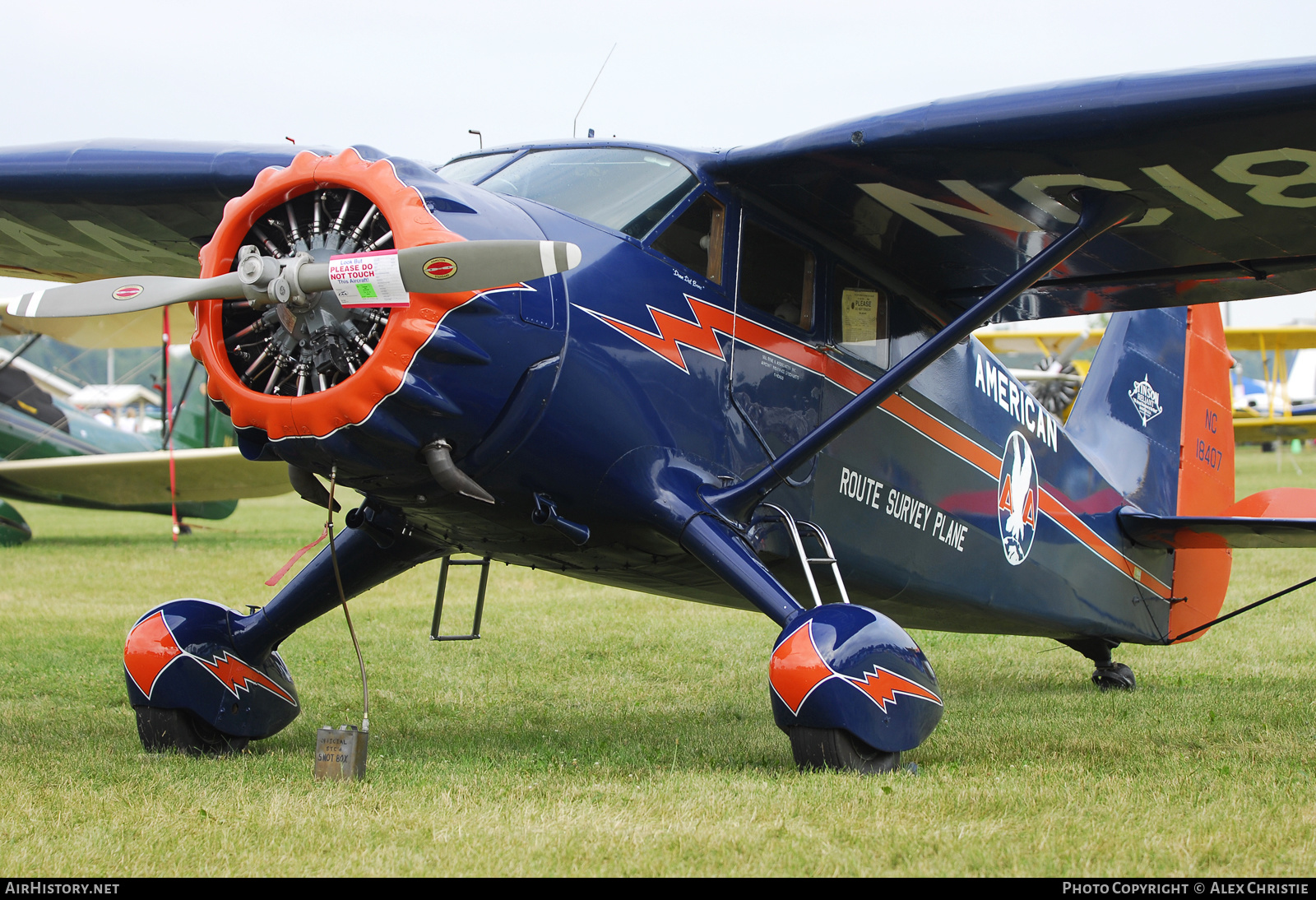 Aircraft Photo of N18407 / NC18407 | Stinson SR-9C Reliant | American Airlines | AirHistory.net #129556