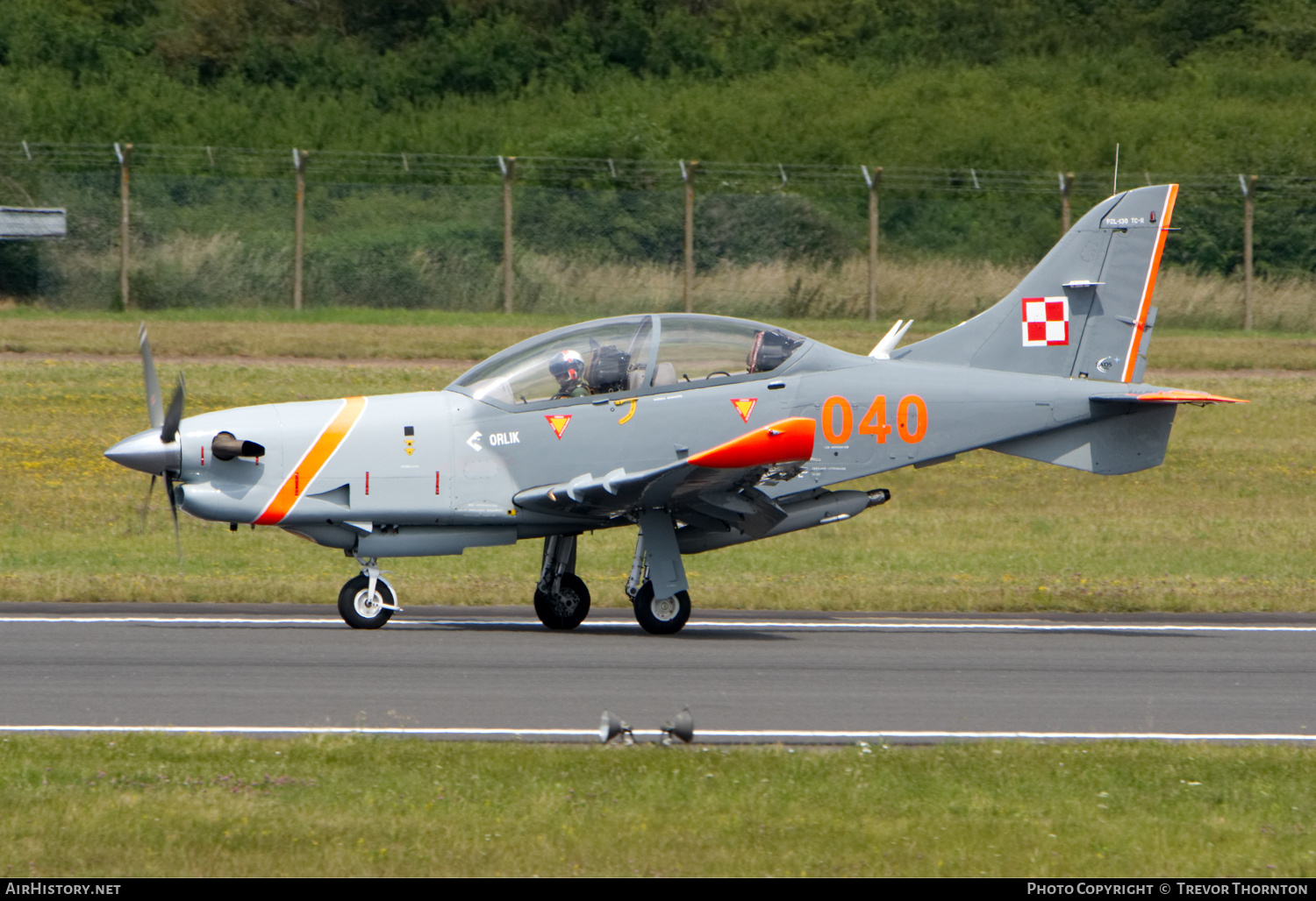 Aircraft Photo of 040 | PZL-Okecie PZL-130TC-2 Turbo Orlik | Poland - Air Force | AirHistory.net #129562