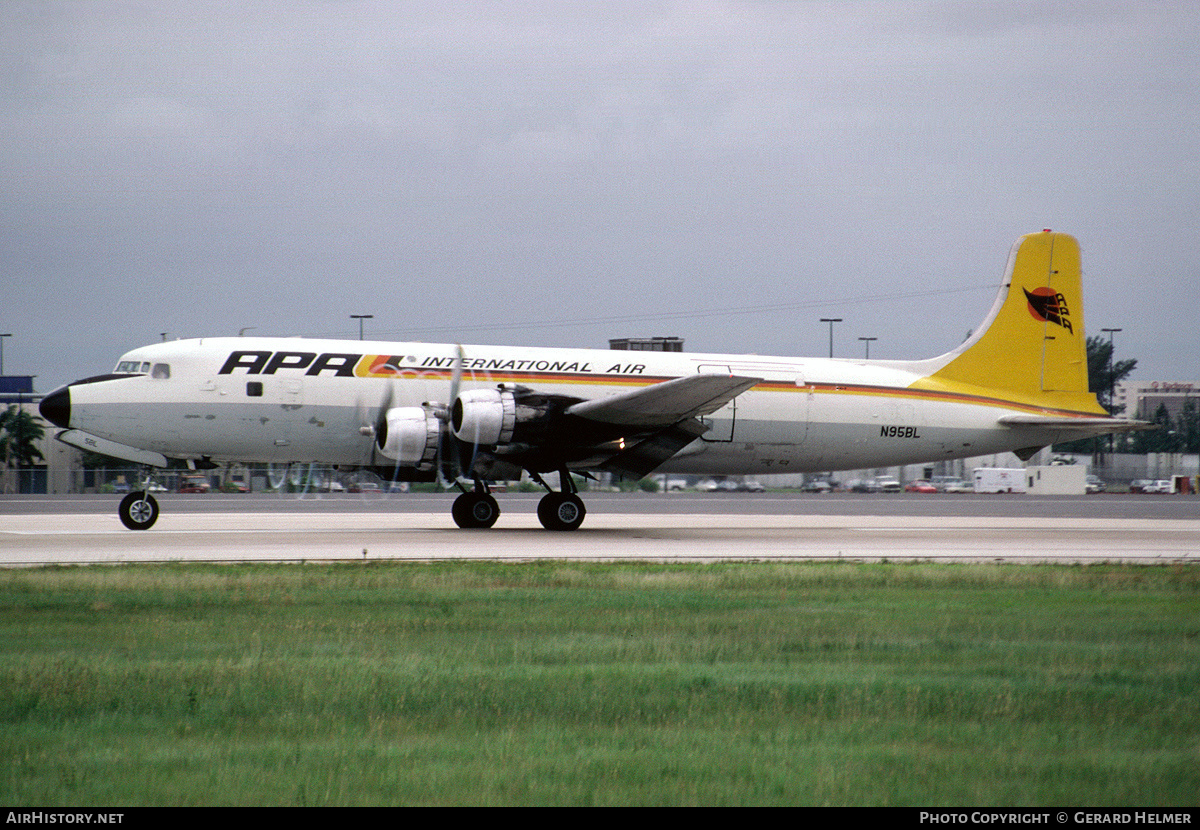 Aircraft Photo of N95BL | Douglas DC-6B(F) | APA International Air | AirHistory.net #129626