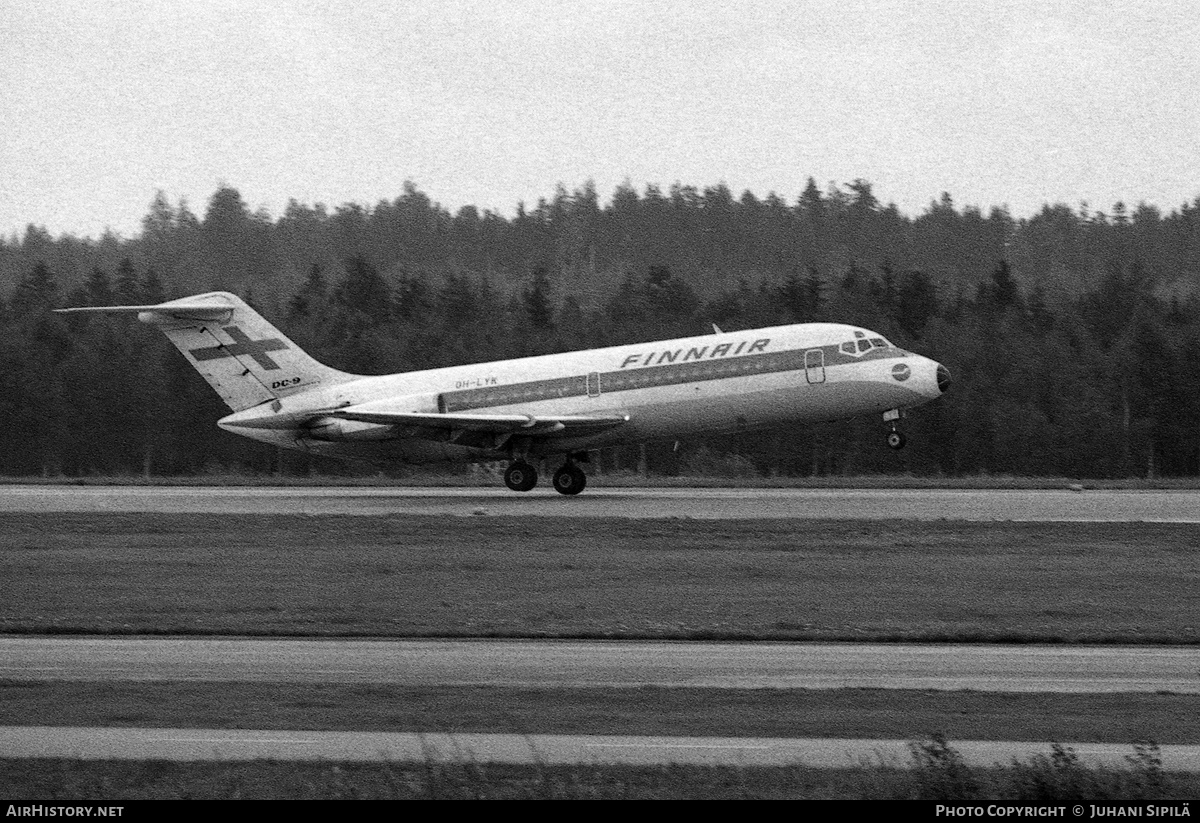 Aircraft Photo of OH-LYK | Douglas DC-9-15 | Finnair | AirHistory.net #129632