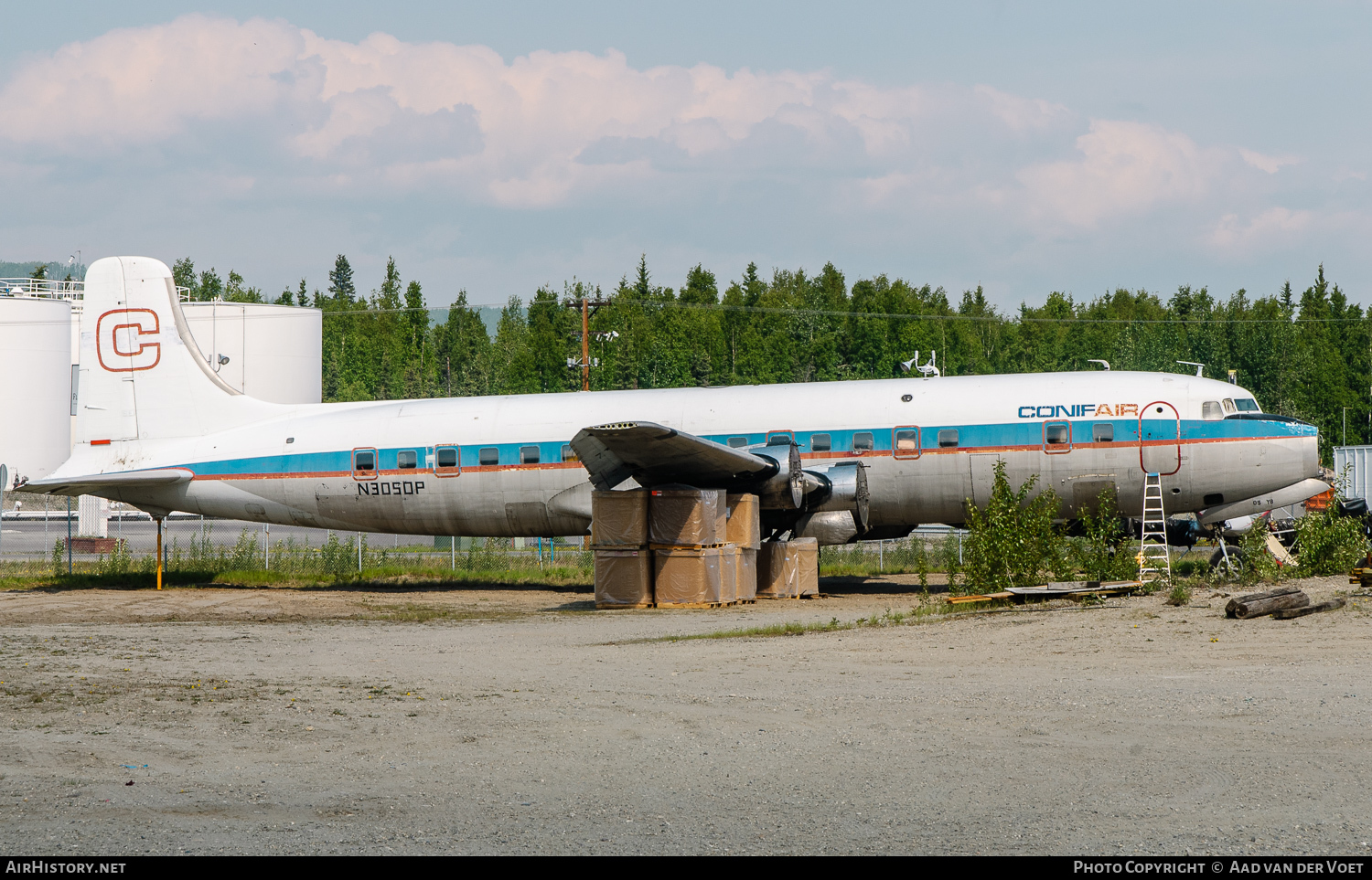Aircraft Photo of N3050P | Douglas DC-6A | Conifair Aviation | AirHistory.net #129650