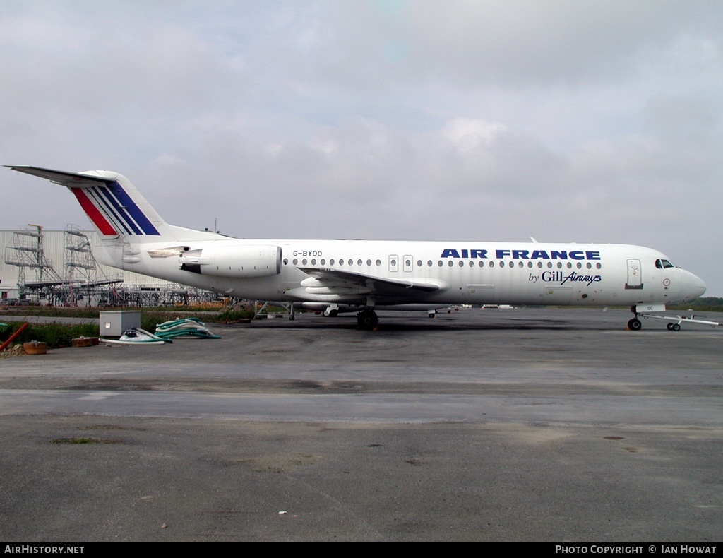 Aircraft Photo of G-BYDO | Fokker 100 (F28-0100) | Air France | AirHistory.net #129674