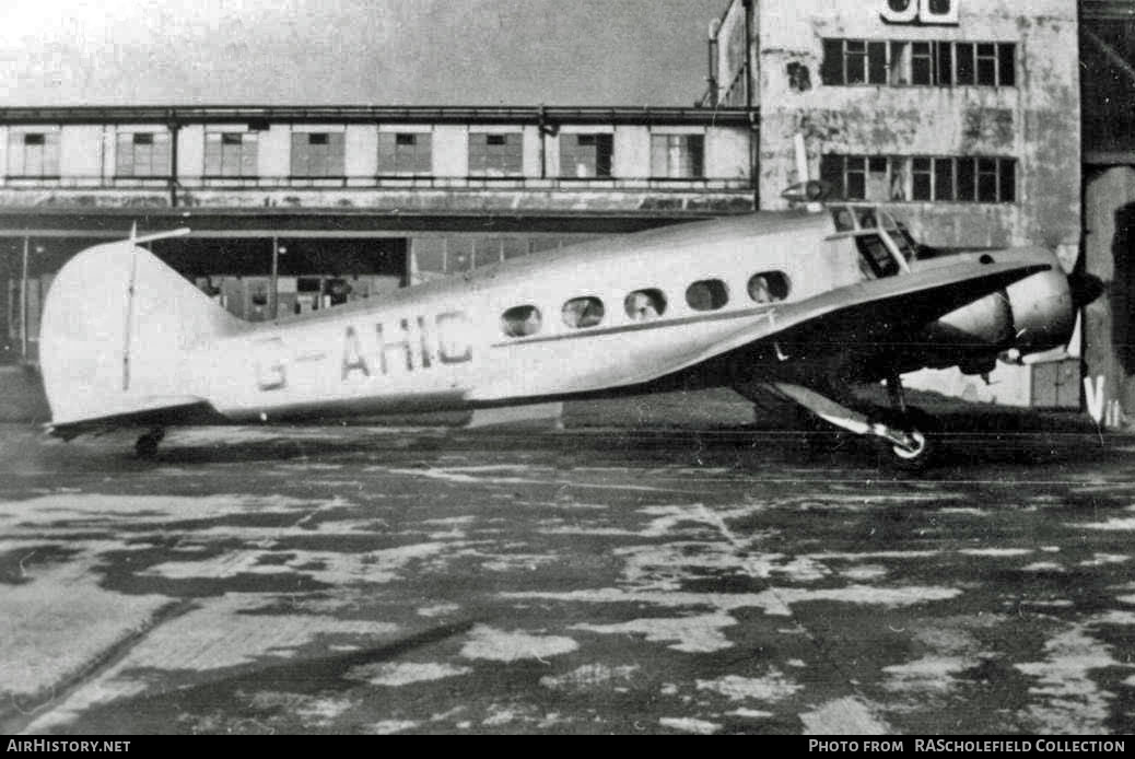 Aircraft Photo of G-AHIC | Avro 652A Nineteen Srs.1 | Railway Air Services | AirHistory.net #129677